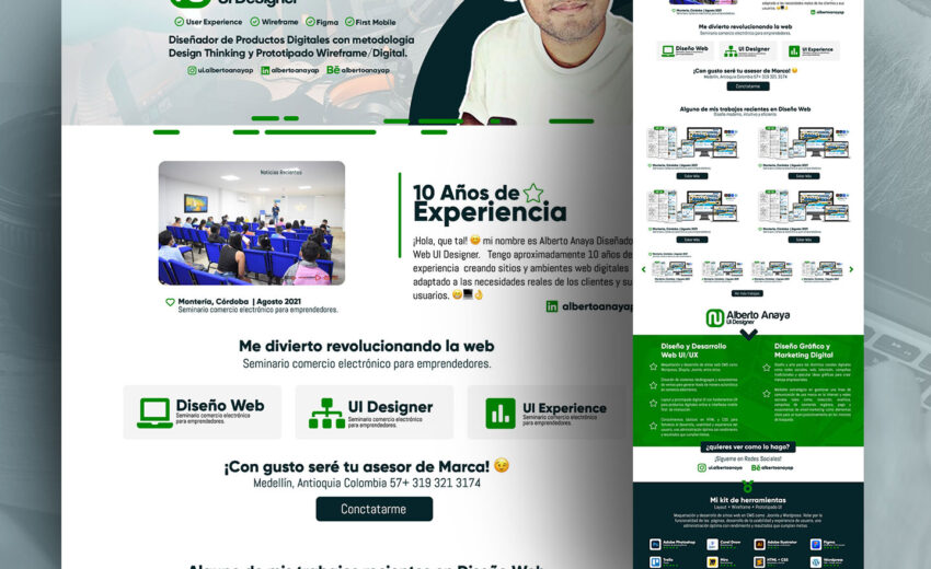 Diseño Web UX/UI Alberto Anaya 2019